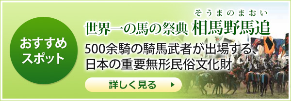 世界一の馬の祭典 相馬野馬追